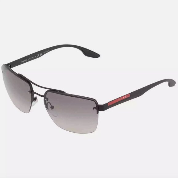 🔥NEW PRADA MENS SQUARE PILOT SUNGLASSES - Picture 4 of 5